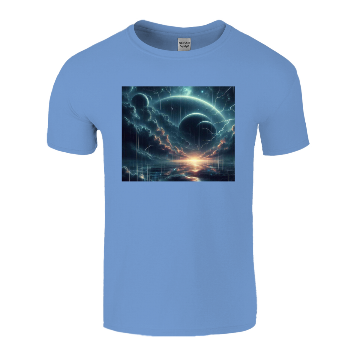 futuristic landscape tshirt 1