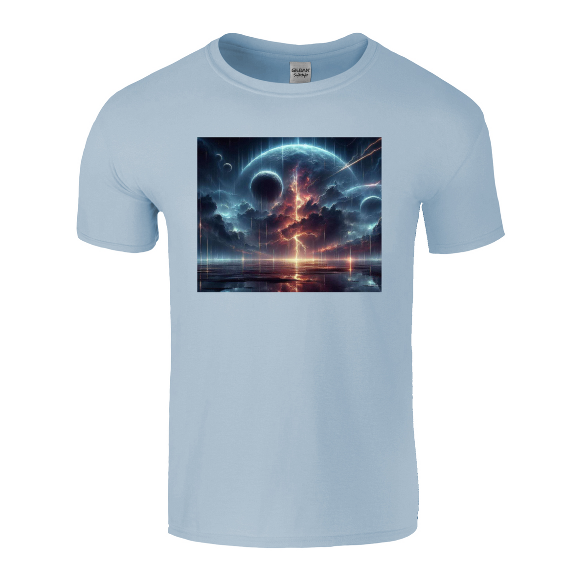 futuristic landscape tshirt 2