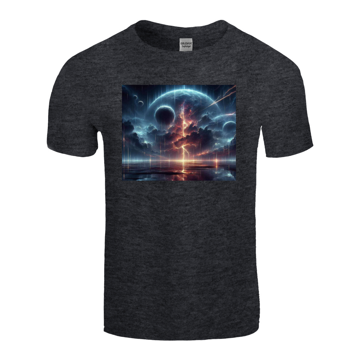 futuristic landscape tshirt 2