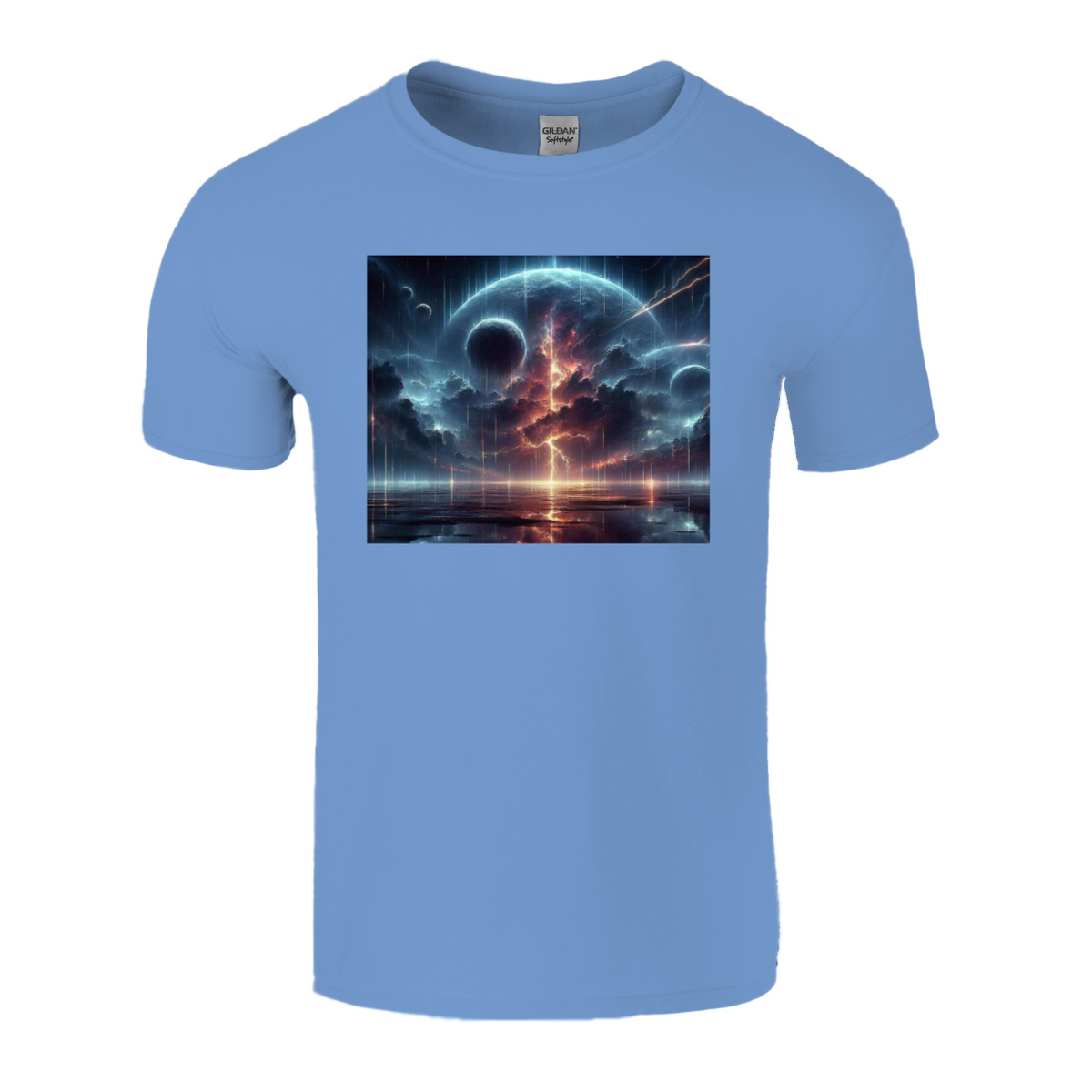 futuristic landscape tshirt 2