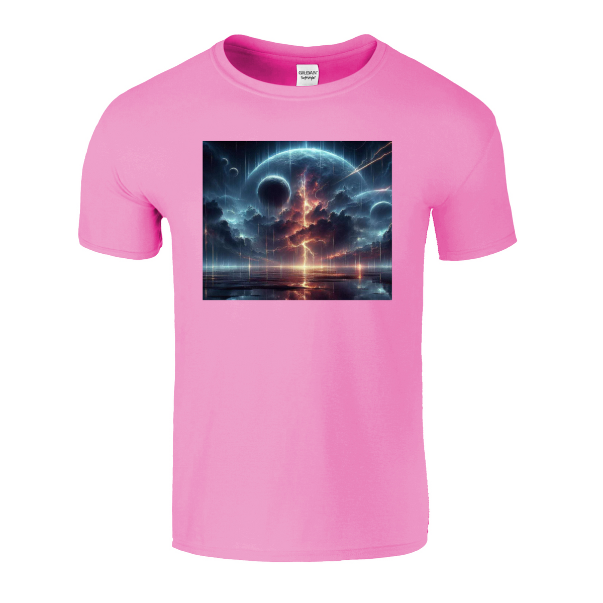 futuristic landscape tshirt 2