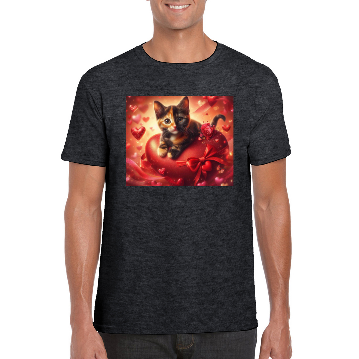 valentines cat tshirt 1