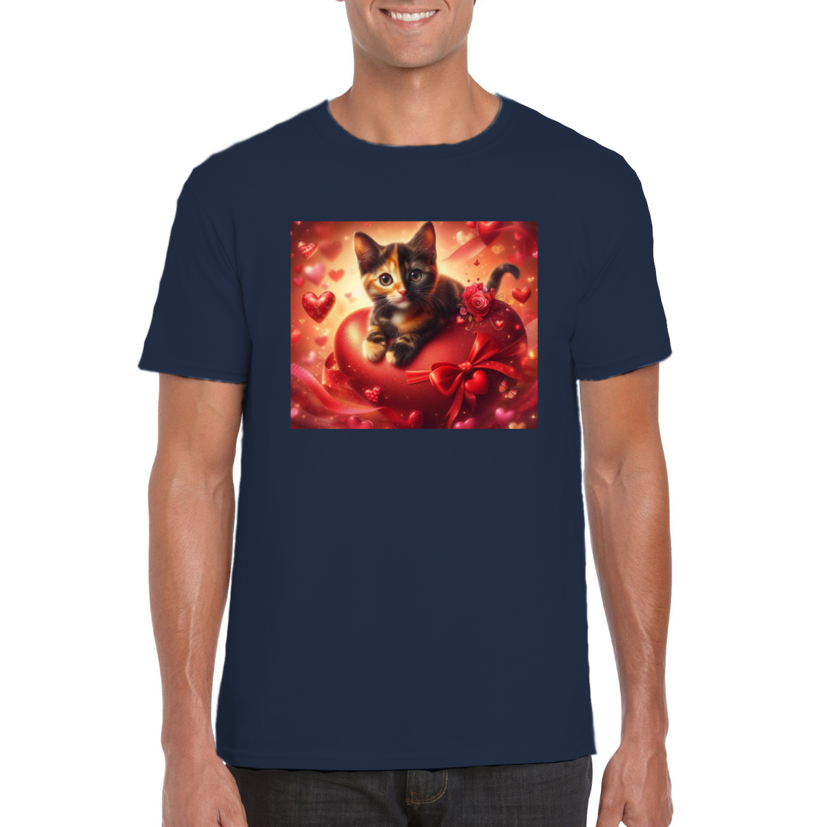 valentines cat tshirt 1