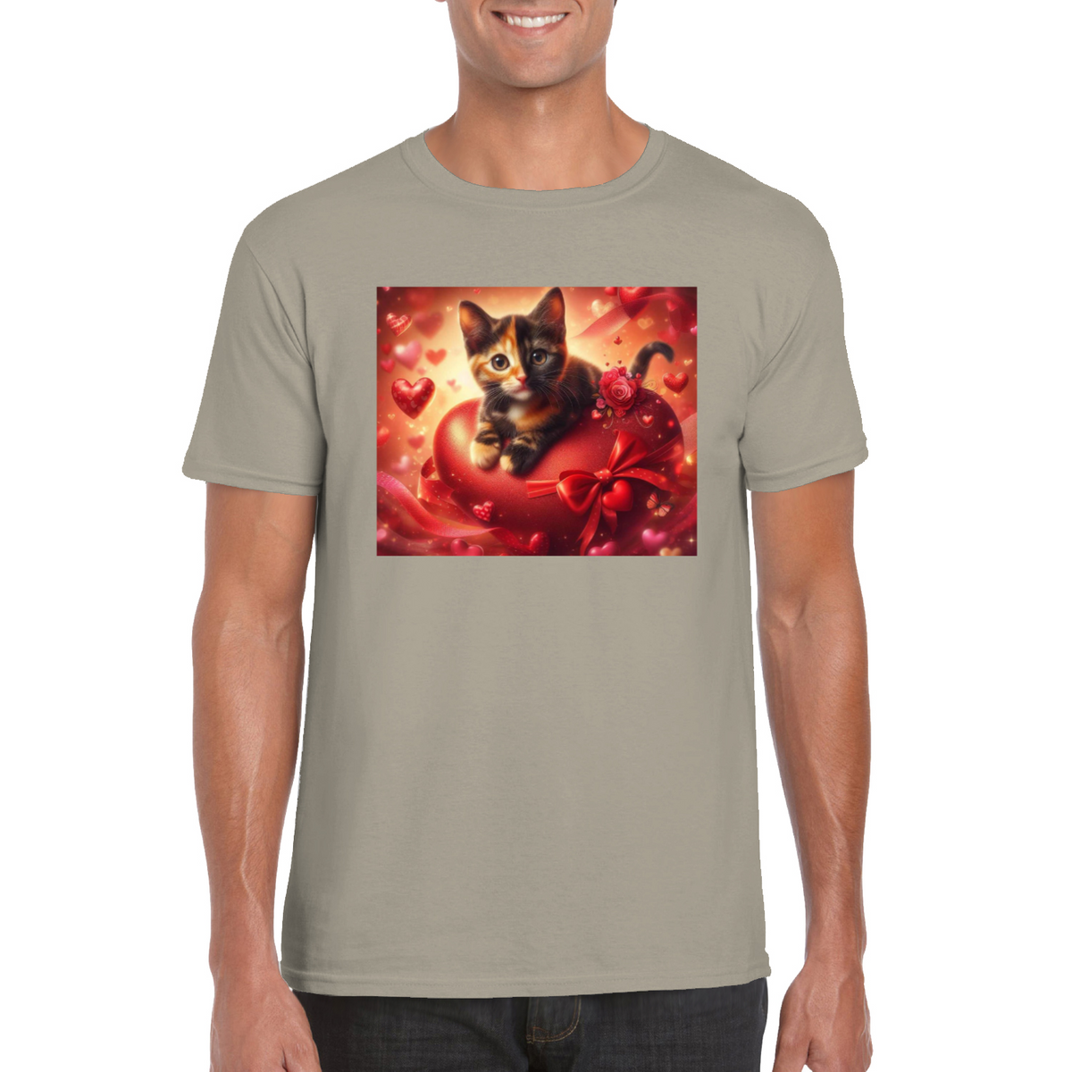 valentines cat tshirt 1