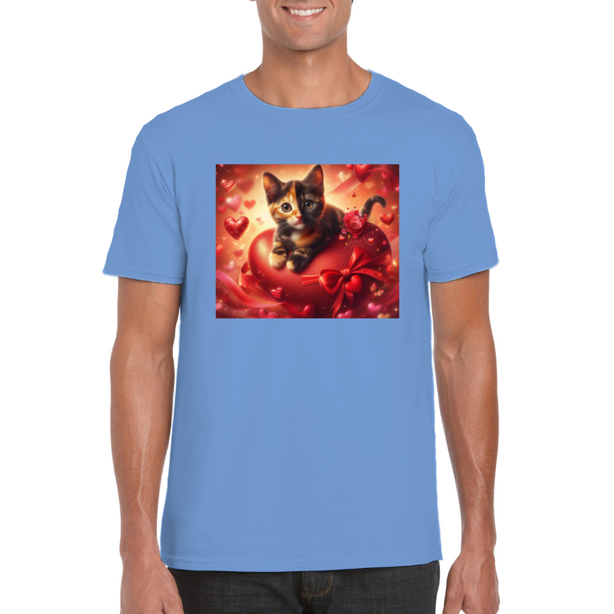 valentines cat tshirt 1