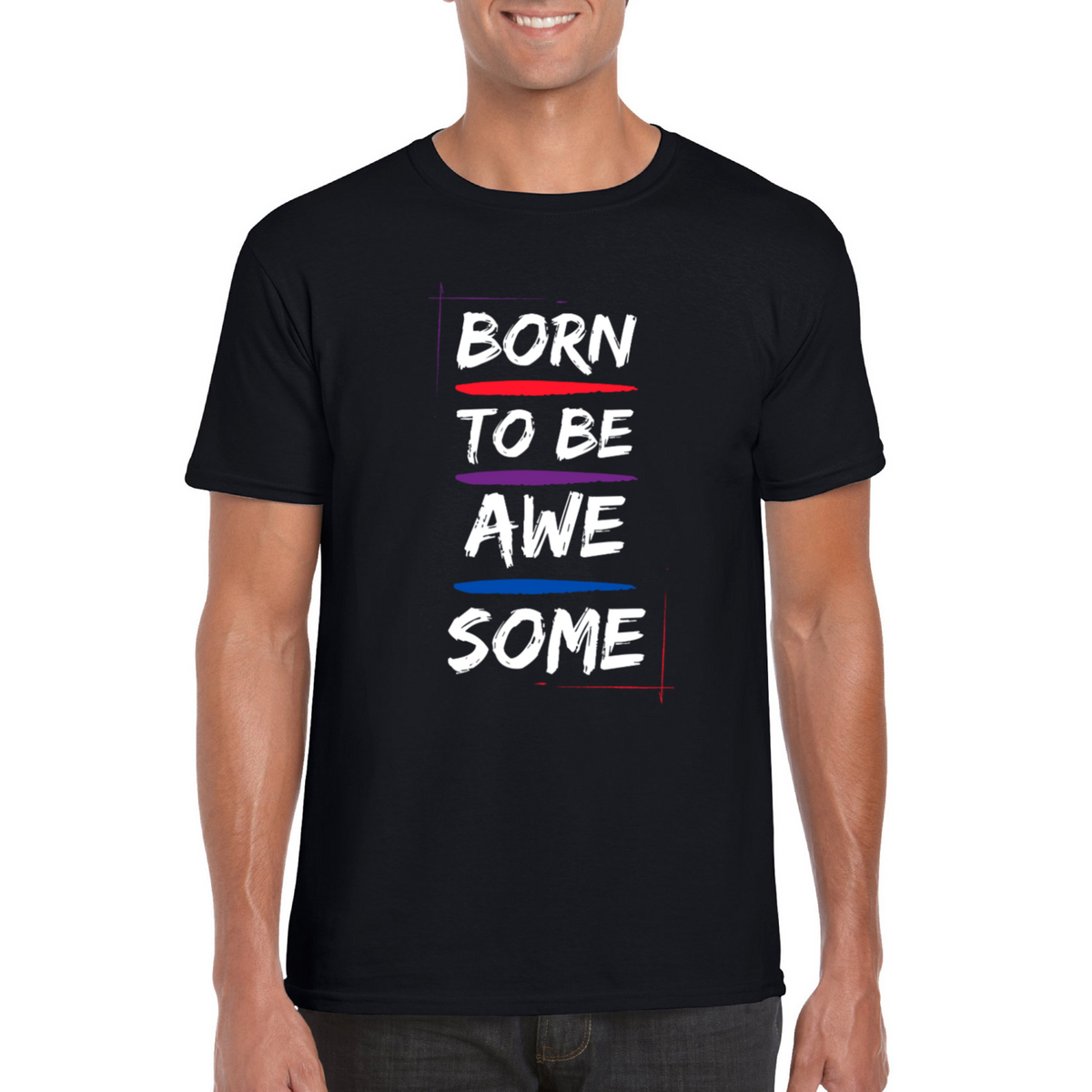 Born to be awesome tshirt