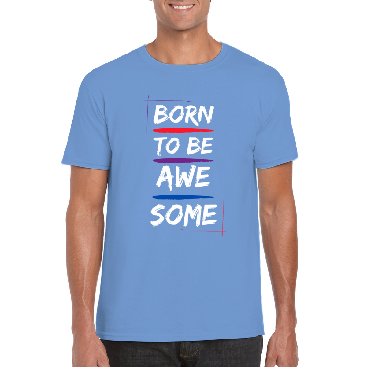 Born to be awesome tshirt