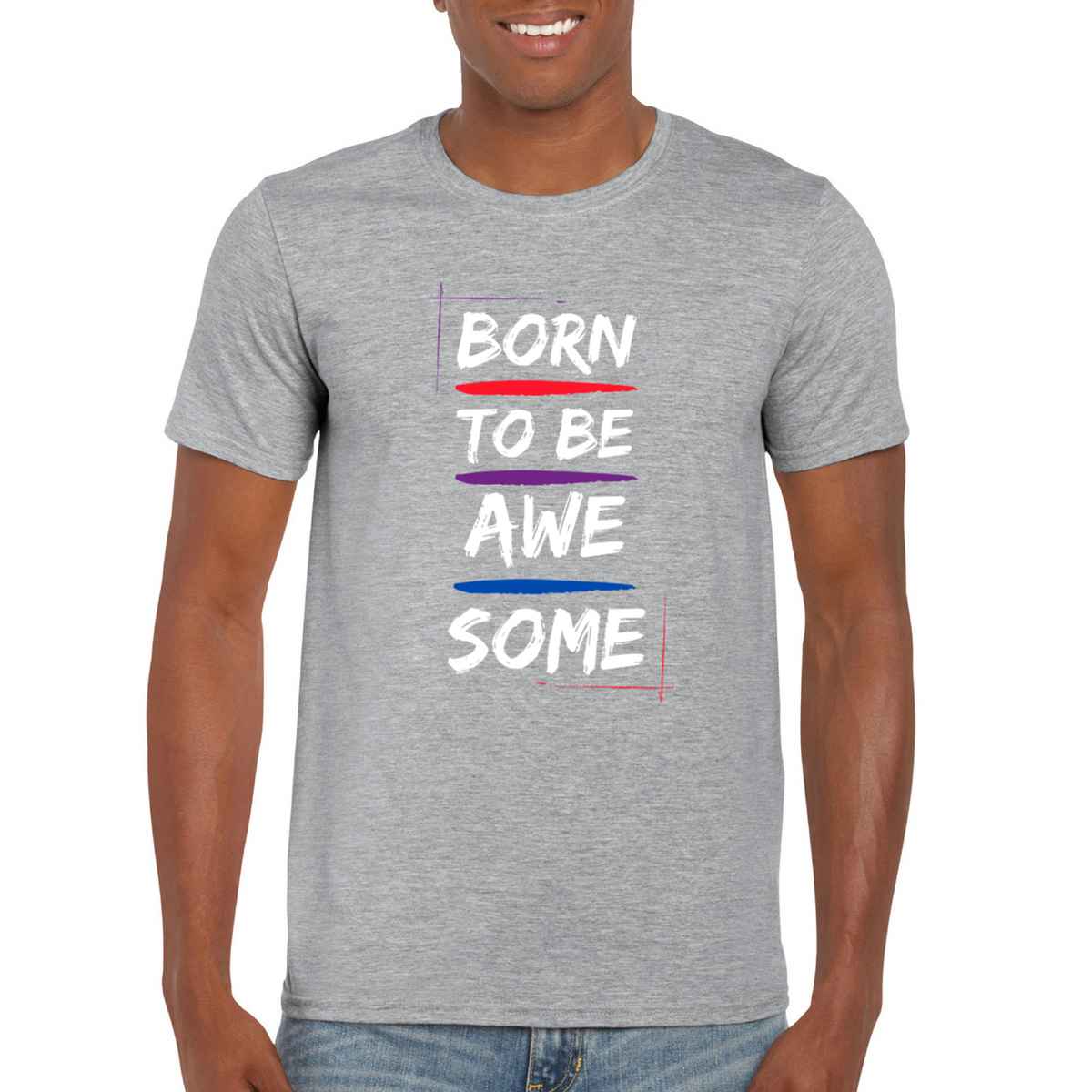 Born to be awesome tshirt