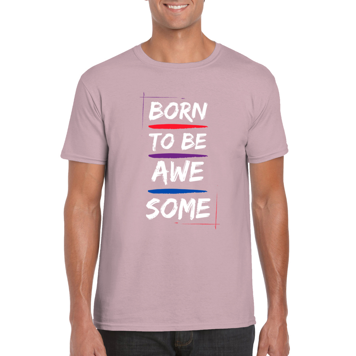 Born to be awesome tshirt