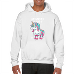 in a field of horses be a unicorn hoodie