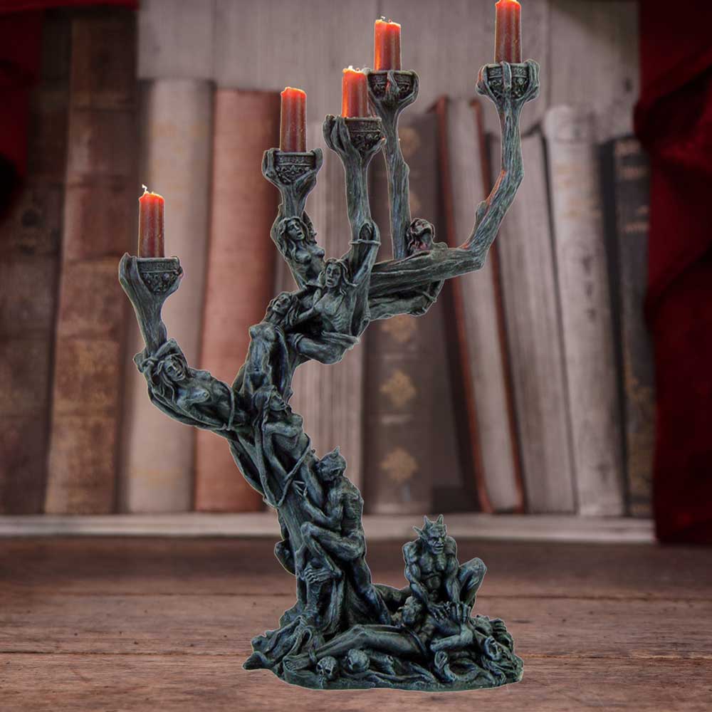 Hells Demons Candle Holder 45cm