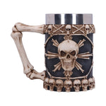 Large Tankard of Skulls 16cm