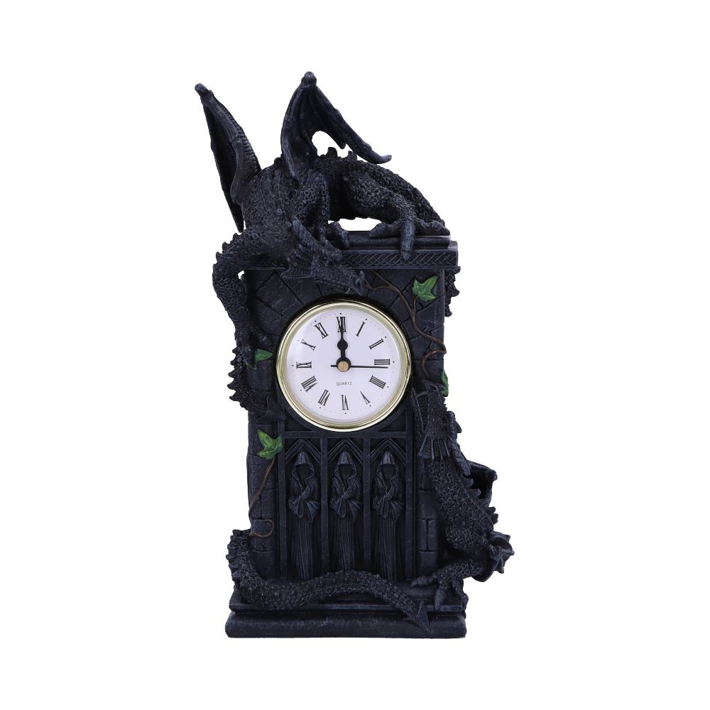 Duelling Dragons Clock (26cm)