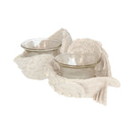 Angel Wings Tealights 8cm (set of 2)