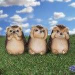 Three Wise Hedgehogs 9cm