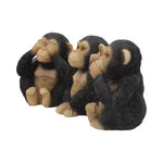 Three Wise Chimps 8cm