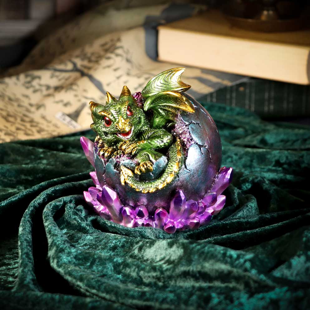 Emerald Hatchling Glow 12.5cm