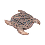 Triple Moon Pentacle Incense Burner 15.5cm