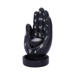 Palmistry Backflow Incense Burner (Black) 12cm