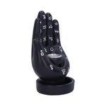 Palmistry Backflow Incense Burner (Black) 12cm