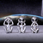 Three Wise Aliens 7.5cm