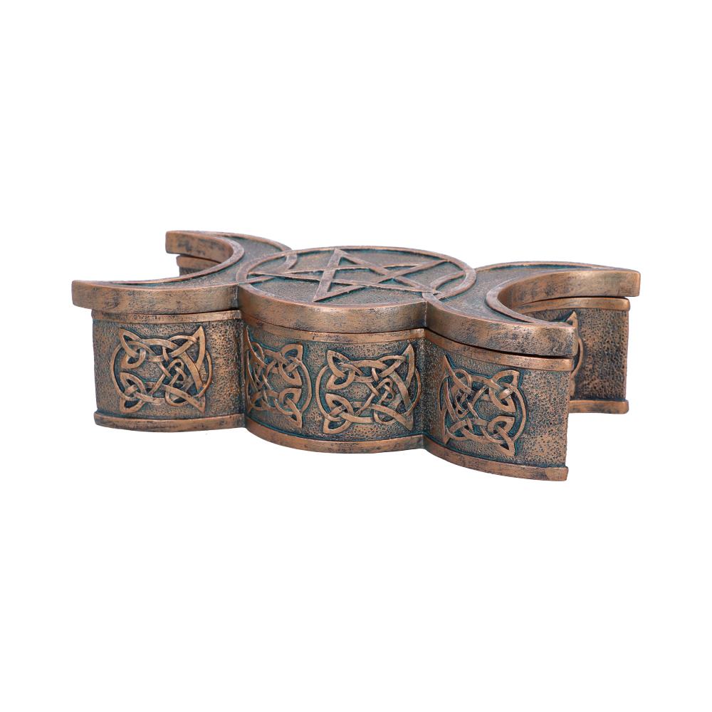 Triple Moon Trinket Box 18.5cm