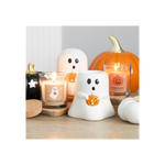 Ghost Shaped Oil Burner with Pumpkin