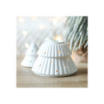 White Christmas Tree Oil Burner