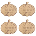 Pumpkin Spice Coaster Set