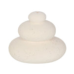 Cream Speckle Balancing Stones Incense Stick Holder