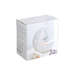 White Crescent Moon Hanging Oil Burner