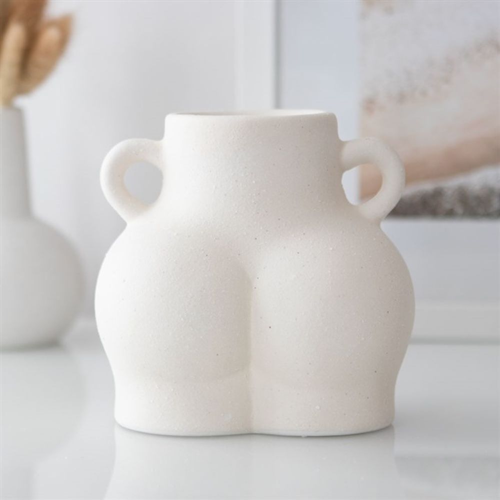 Cream Speckle Bum Oil Burner