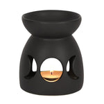 Black Triple Moon Cut Out Oil Burner