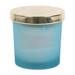 Throat Chakra Blueberry Crystal Chip Candle