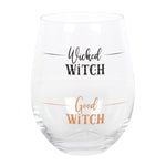 Wicked Witch Stemless Wine Glass