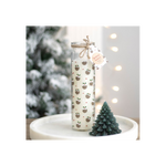 Christmas Pudding Advent Tube Candle