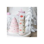 Sugarplum Fun Christmas Print Tube Candle