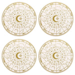 Astrology Wheel Coaster Set