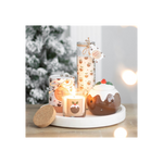 Christmas Pudding Advent Tube Candle