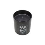 Black is My Happy Colour Opium Candle