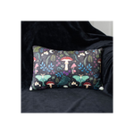 40cm Rectangular Dark Forest Print Cushion